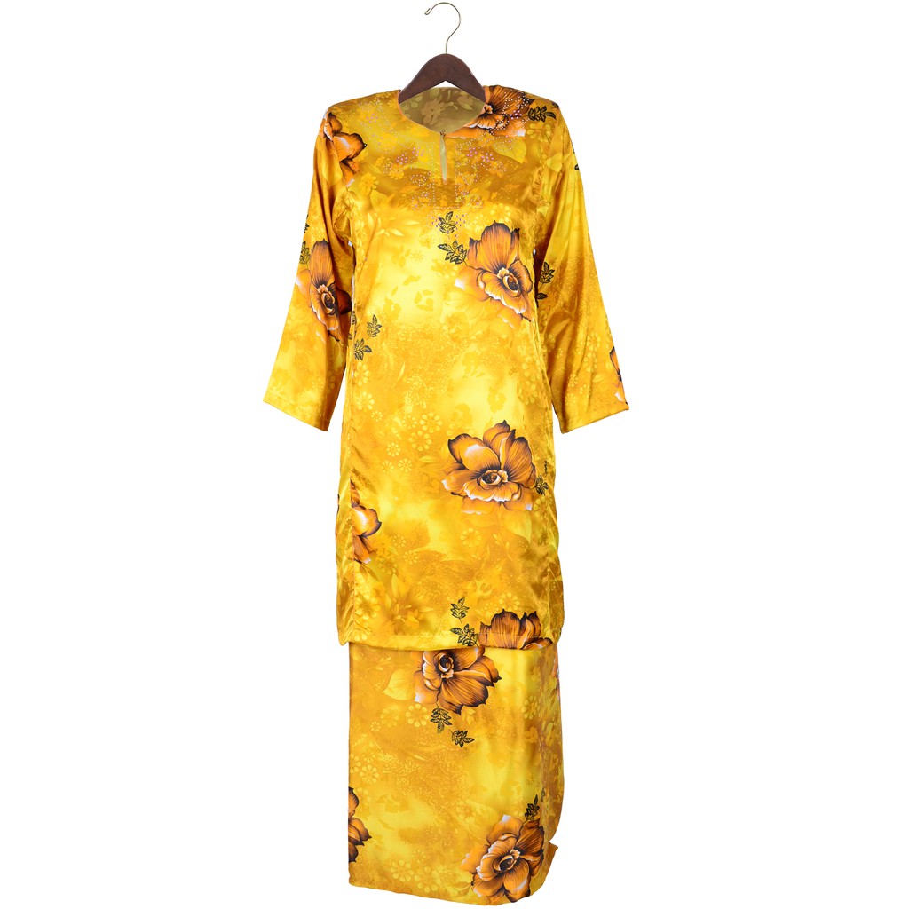 baju kurung cotton silk