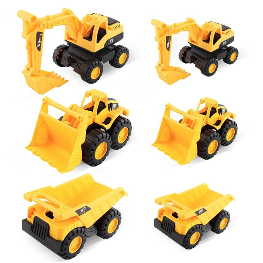 Truck Toys Dump Truck Bulldozer Excavator Lori Angkut Jenkaut Jentolak ...