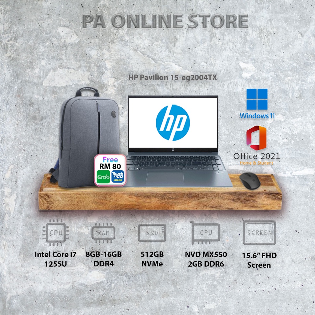 HP Pavilion 15-EG2004TX 15.6