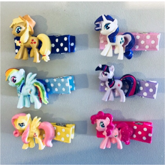 my little pony hair clips