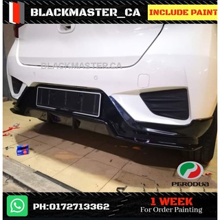 Perodua Myvi 2017-2019 Rear Diffuser🔥ReadyStock🔥Big Size 