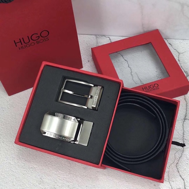 hugo boss belt set