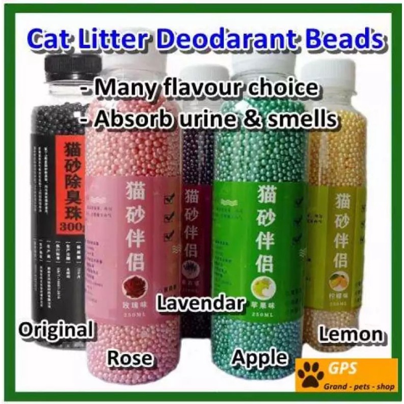 Cat Litter Deodorant Bead with Activated Carbon/Charcoal absorb odor