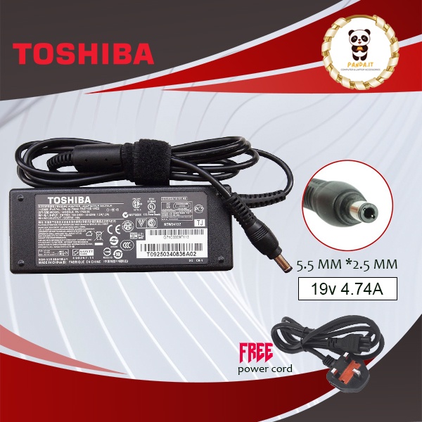 Adaptador De Corriente Para Toshiba L305-S5919, L305-S5921, L305-S5885 - 75W, Cargador Compatible - Garantía 3 Años