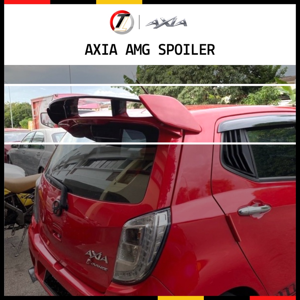 Perodua AXIA AMG Spoiler | Axia Bodykit Axia Spoiler | Shopee Malaysia