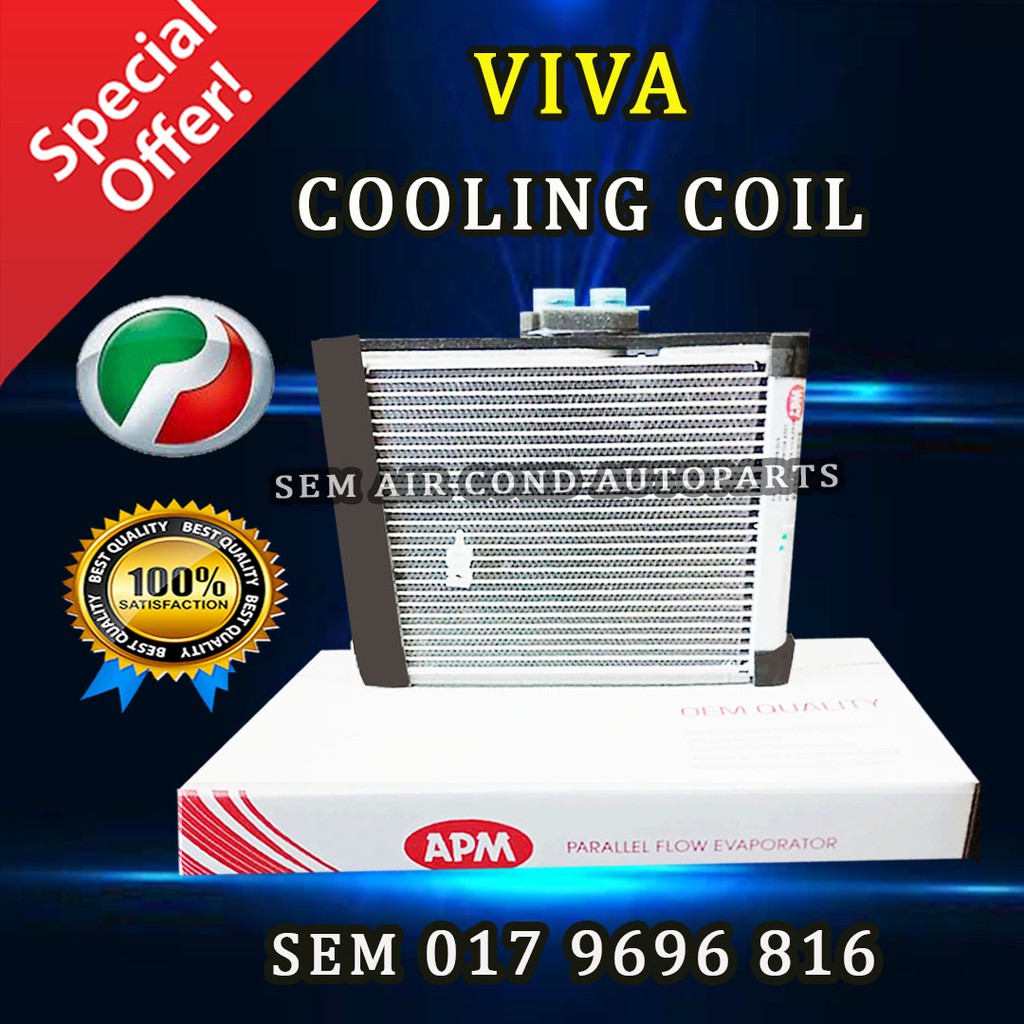 PERODUA VIVA APM COOLING COIL/ EVAPORATOR (CAR AIR COND 