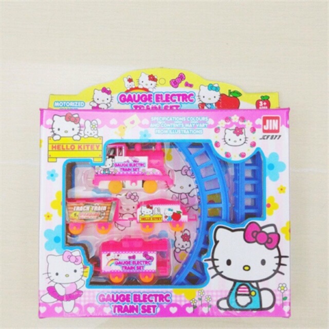 pink electric train set