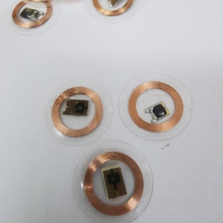 Smart INLAY 13mm round 125KHZ TK4100 CHIP RFID WITH transparent packing