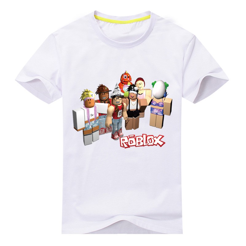 3d T Shirt Clothing Boy S Girls Summer Short Sleeve Tops Roblox Boy T Shirt Cotton T Shirts In Boys Shopee Malaysia - ซอทไหน roblox boys039 105 155cm body height cotton t