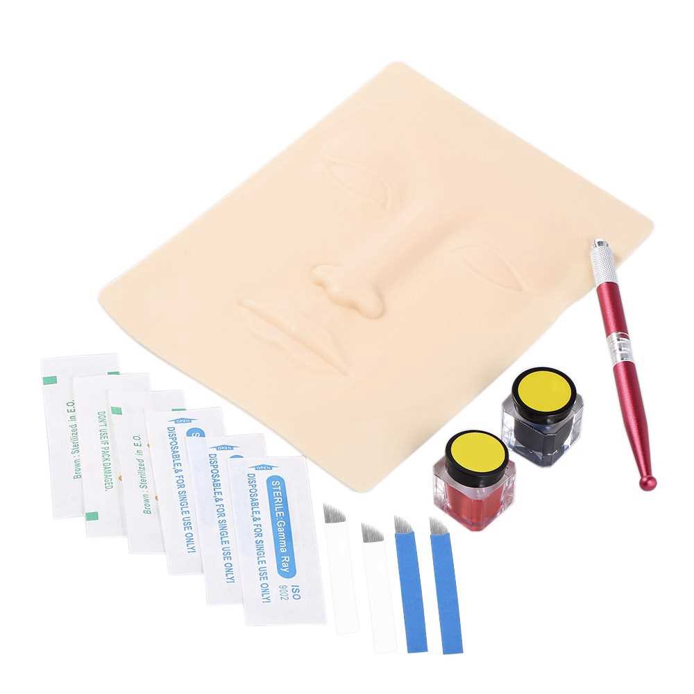 Eyebrow Microblading Set Permanent Eyebrow Tattoo Kit Shopee Malaysia