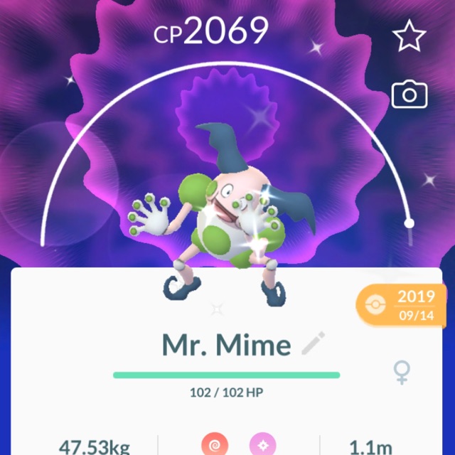 Shiny Mr Mime Pokemon Go Shopee Malaysia