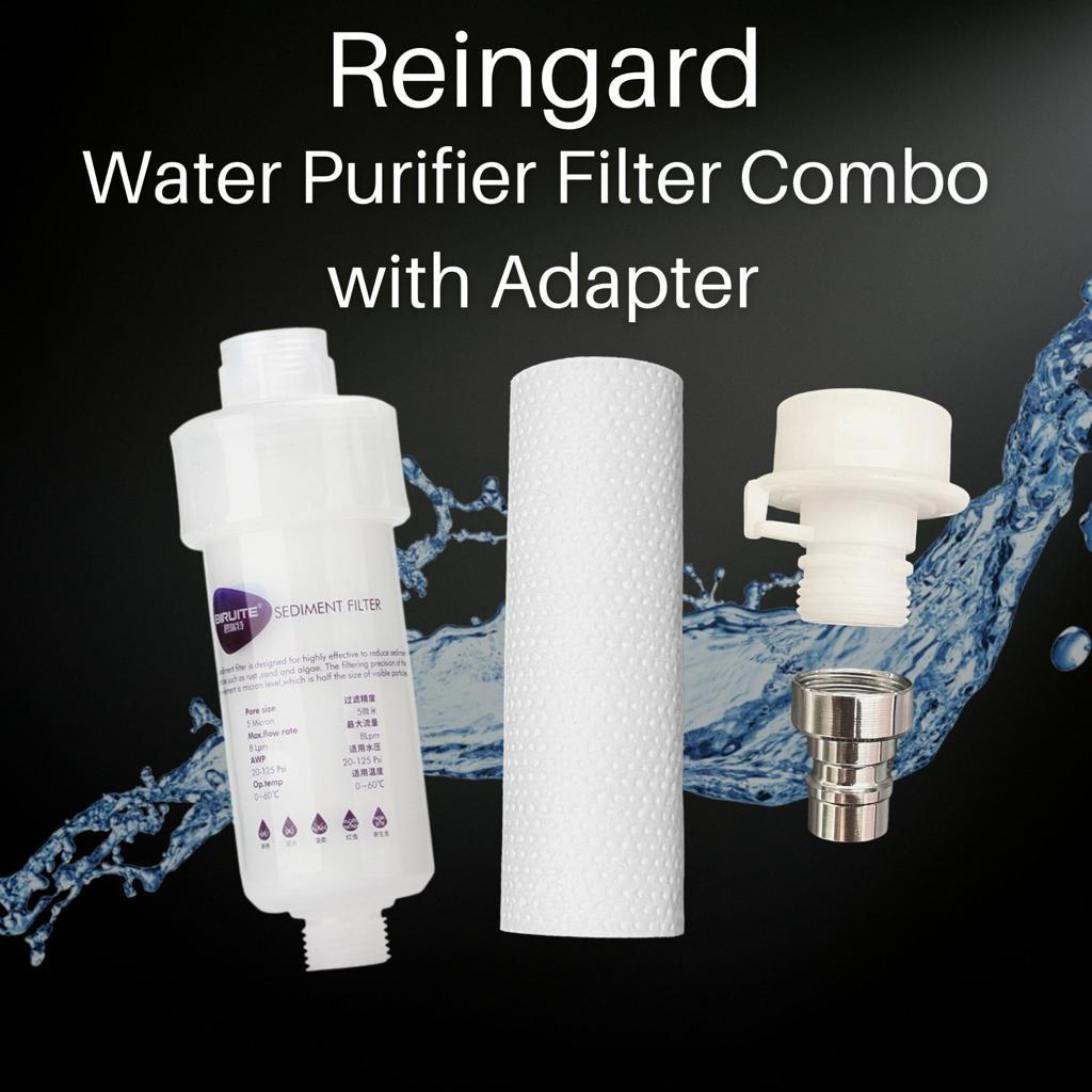 BIRUITE Washing Machine Shower Spray Sediment Water Purifier Filter