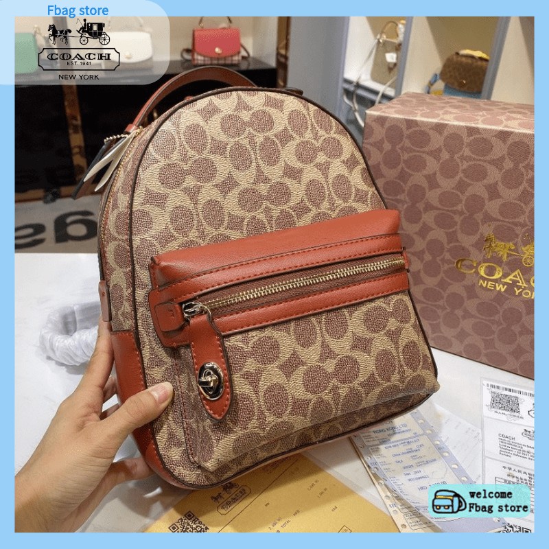 Fbag store] coach women's backpack women's casual backpack coach bag female  coach travel bag original coach | Shopee Malaysia