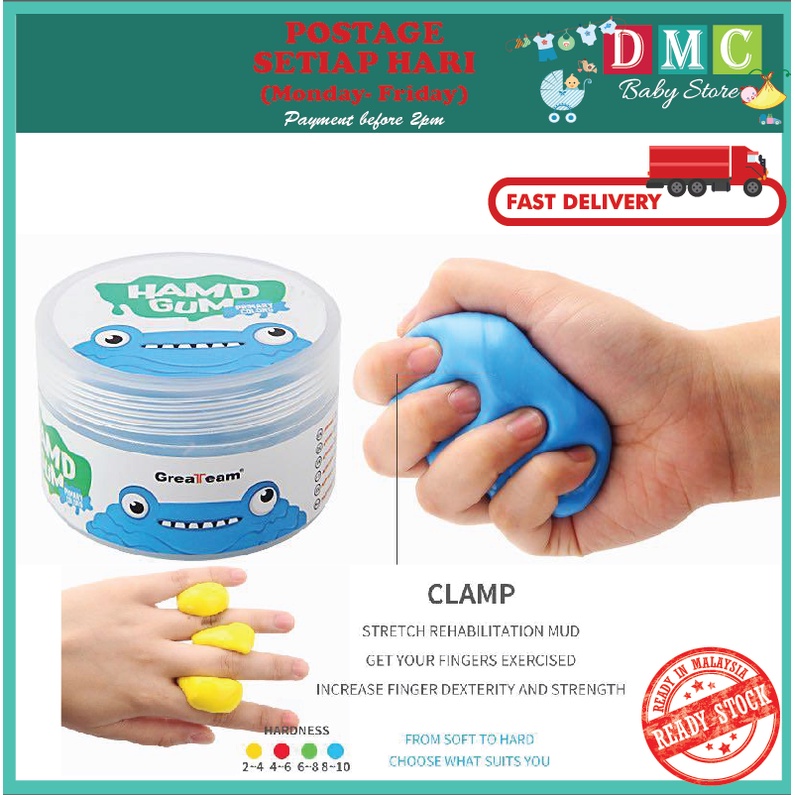 Therapy Putty Finger Exercise Fine Motor Skill Training Rehabilitation