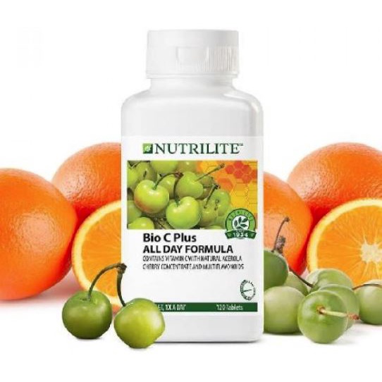 Amway Nutrilite Bio C Plus All Day Formula - 60 Tab, 120 Tab, 120 Tab ...