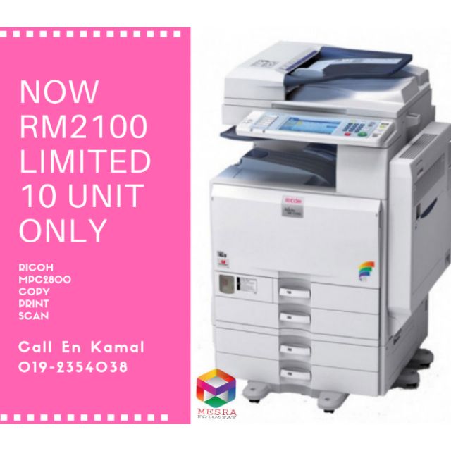 Photostat Mesin Colour Shopee Malaysia