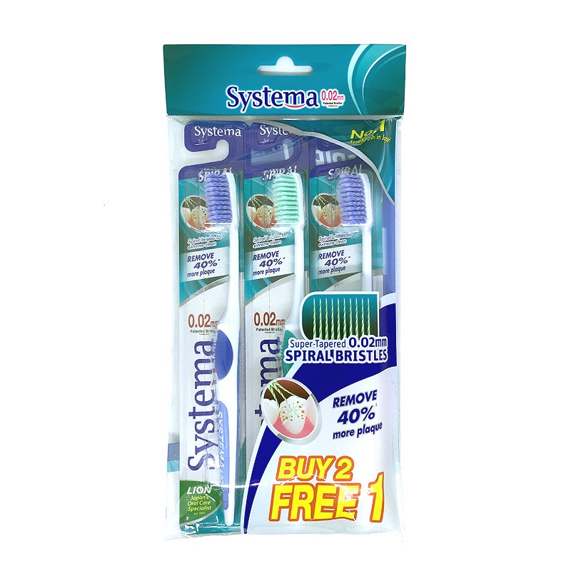systema spiral toothbrush