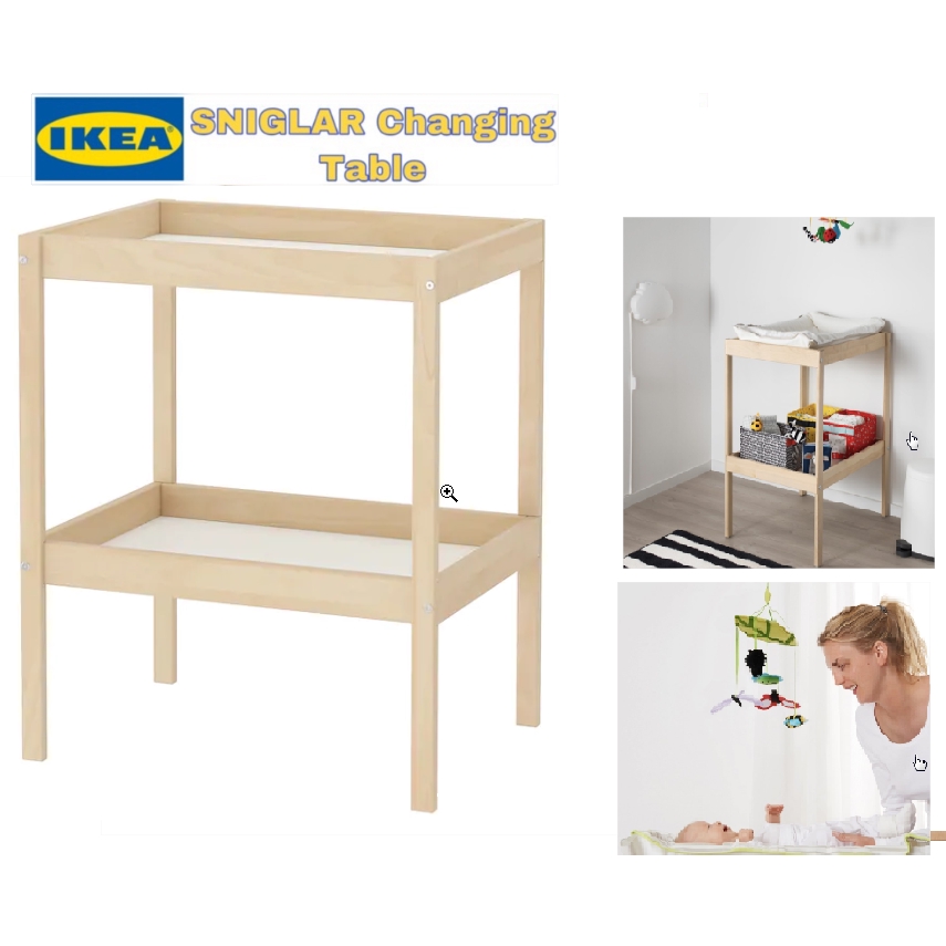 ikea sniglar changing table