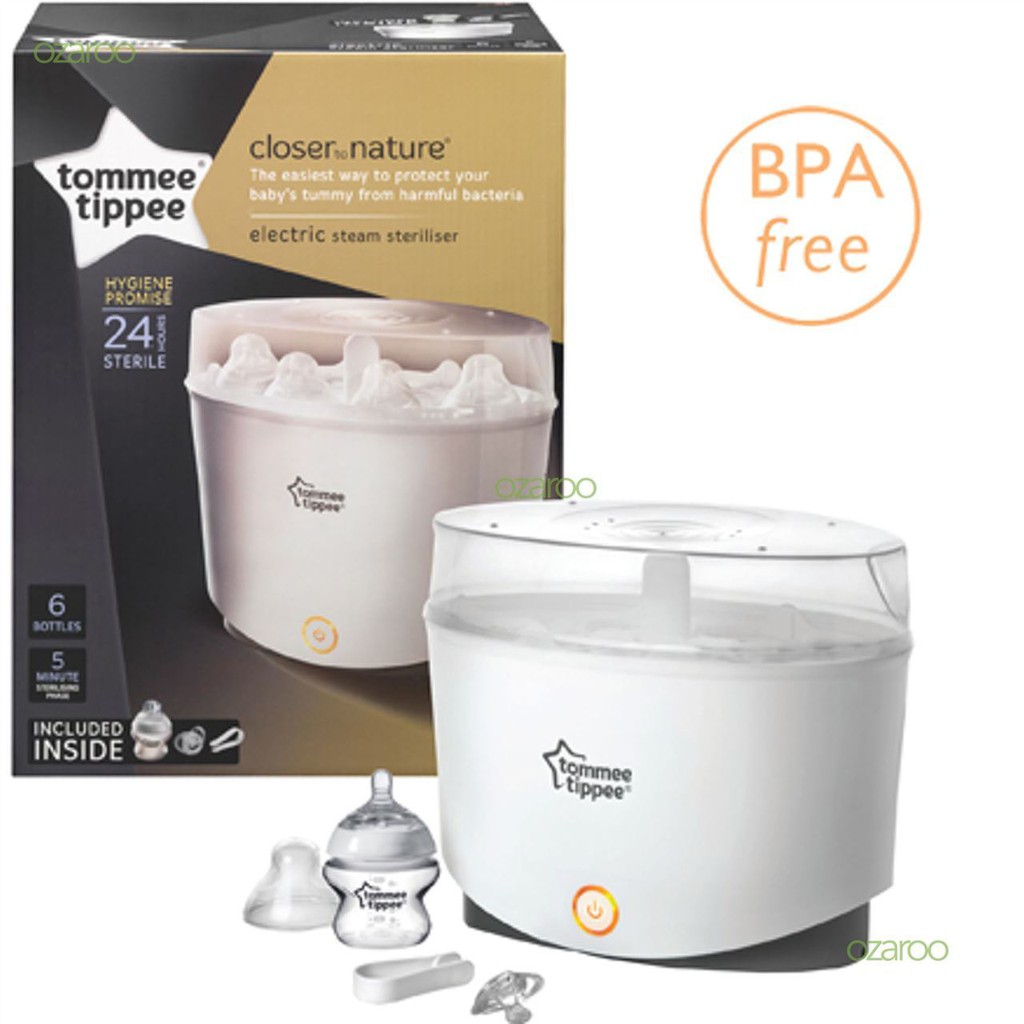 steam steriliser tommee tippee