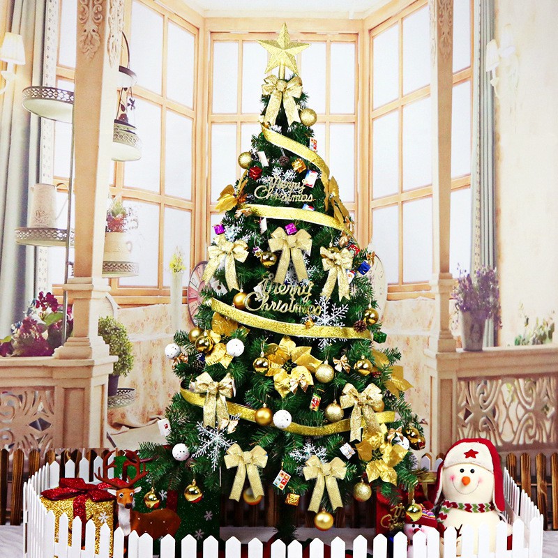 1 8m Large Luxury Christmas Tree Package Encryption With