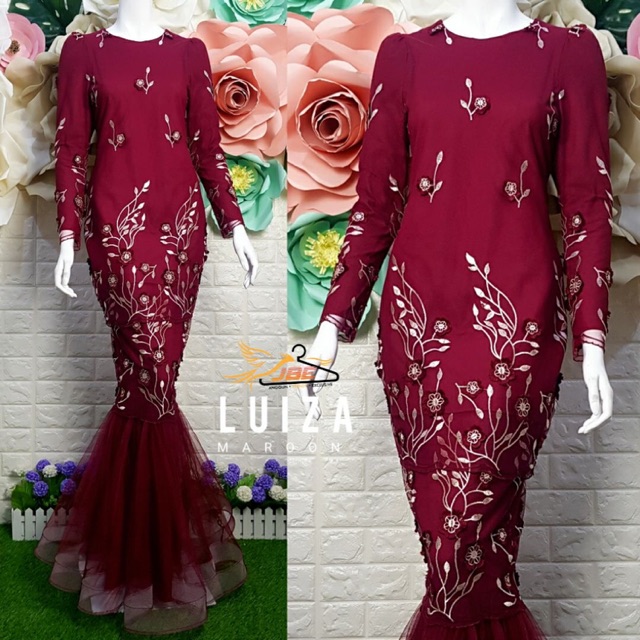  S M L XL XXL KURUNG MODEN DRESS BAJU  KURUNG 