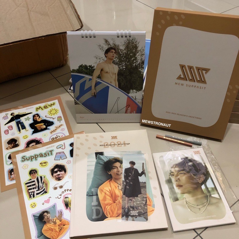 MEW SUPPASIT MSS 2021 SEASONS GREETINGS LOOSE ITEMS 2ND PAYMENT 