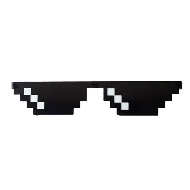 Minecrafter Square Glasses Fashion Sunglasses Kids Action Game Toys 