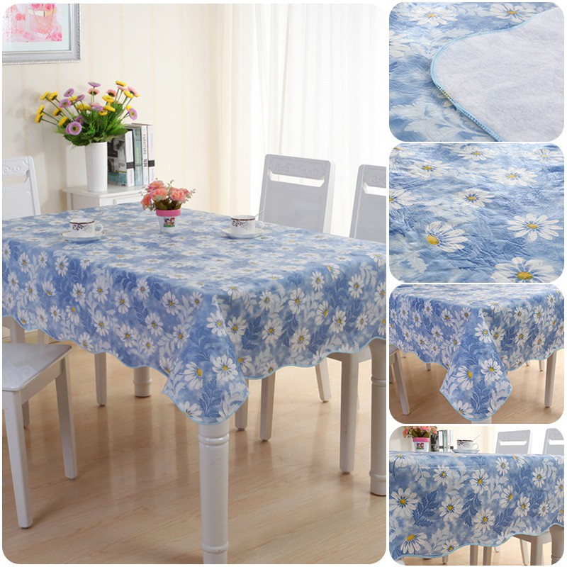 106 152cm Waterproof PVC Dining Kitchen pelapik meja 106 152cm Waterproof PVC Dining Kitchen pelapik meja
