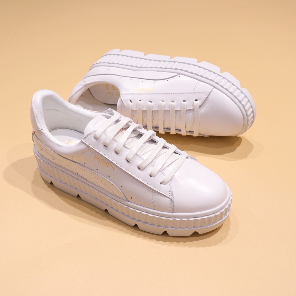 puma cleated creeper white