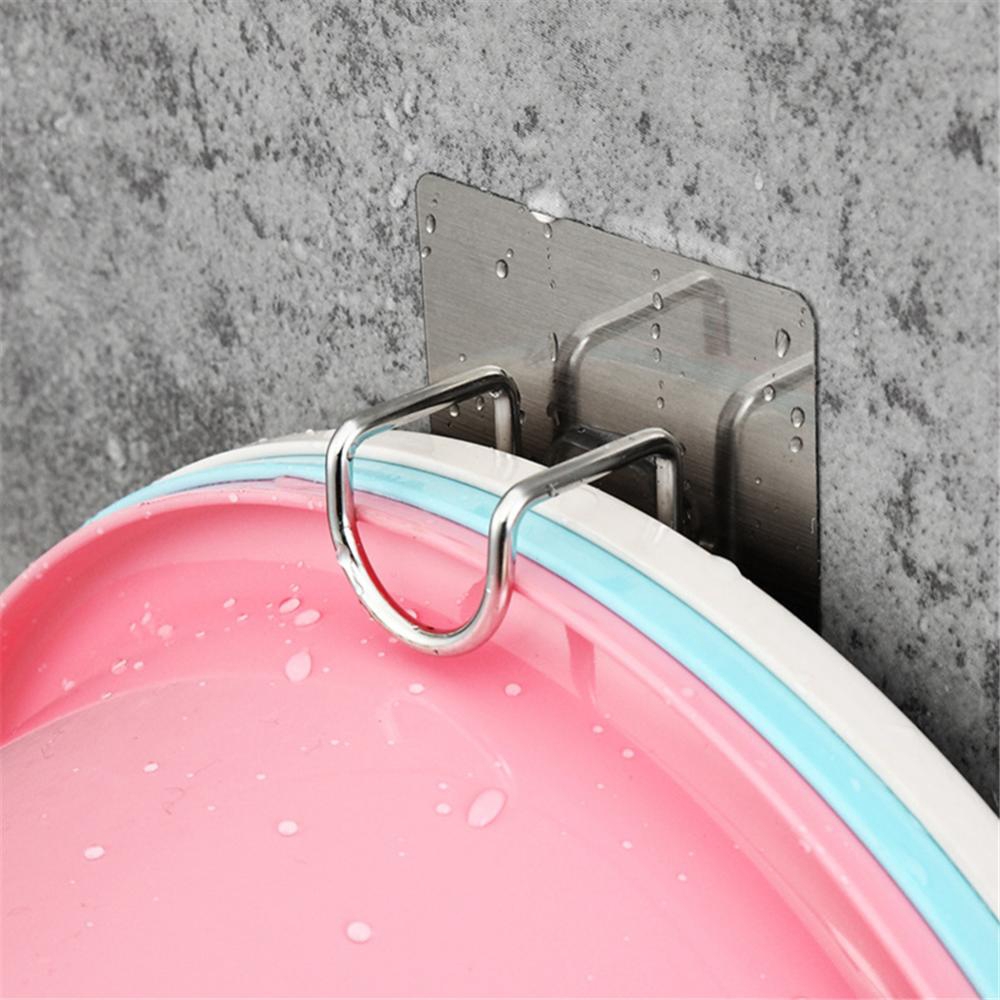 Multifunctional Stainless Steel Heavy Duty Hook Self Adhesive Wash