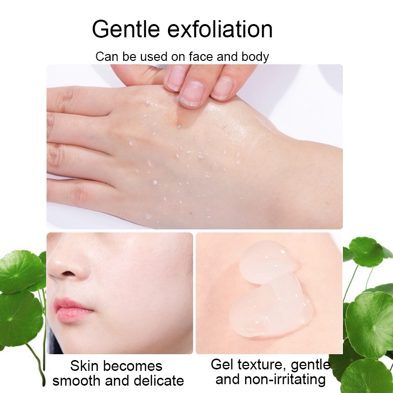 GIRLPAL Centella Asiatica Peeling Gel Aloe Vera Gel CHARCOAL 100 GR