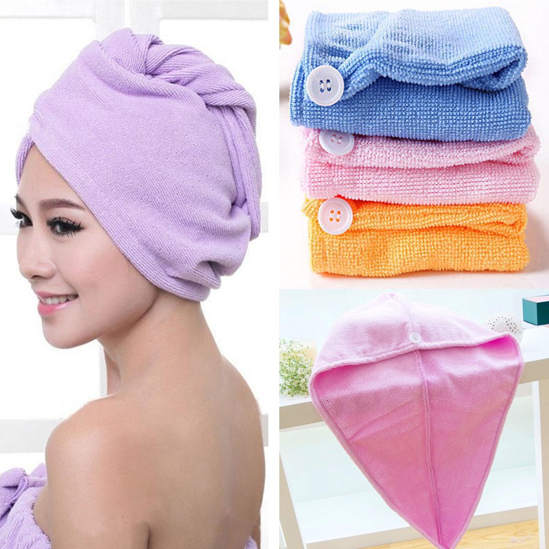 Home Garden Store Super Absorbent Drying Wrap Bath Towel Turban