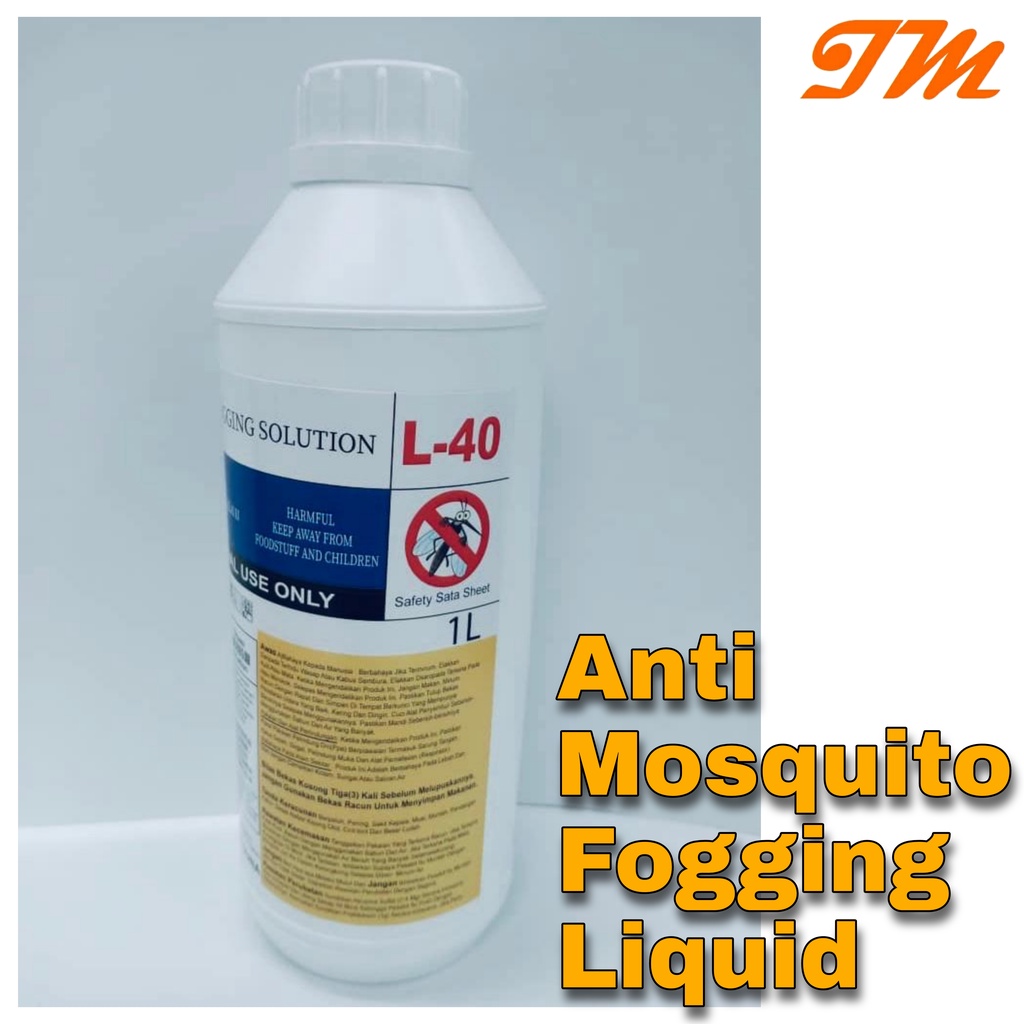Anti Mosquito Fogging Liquid 1 Litre L40 [AntiDenggi] Shopee Malaysia