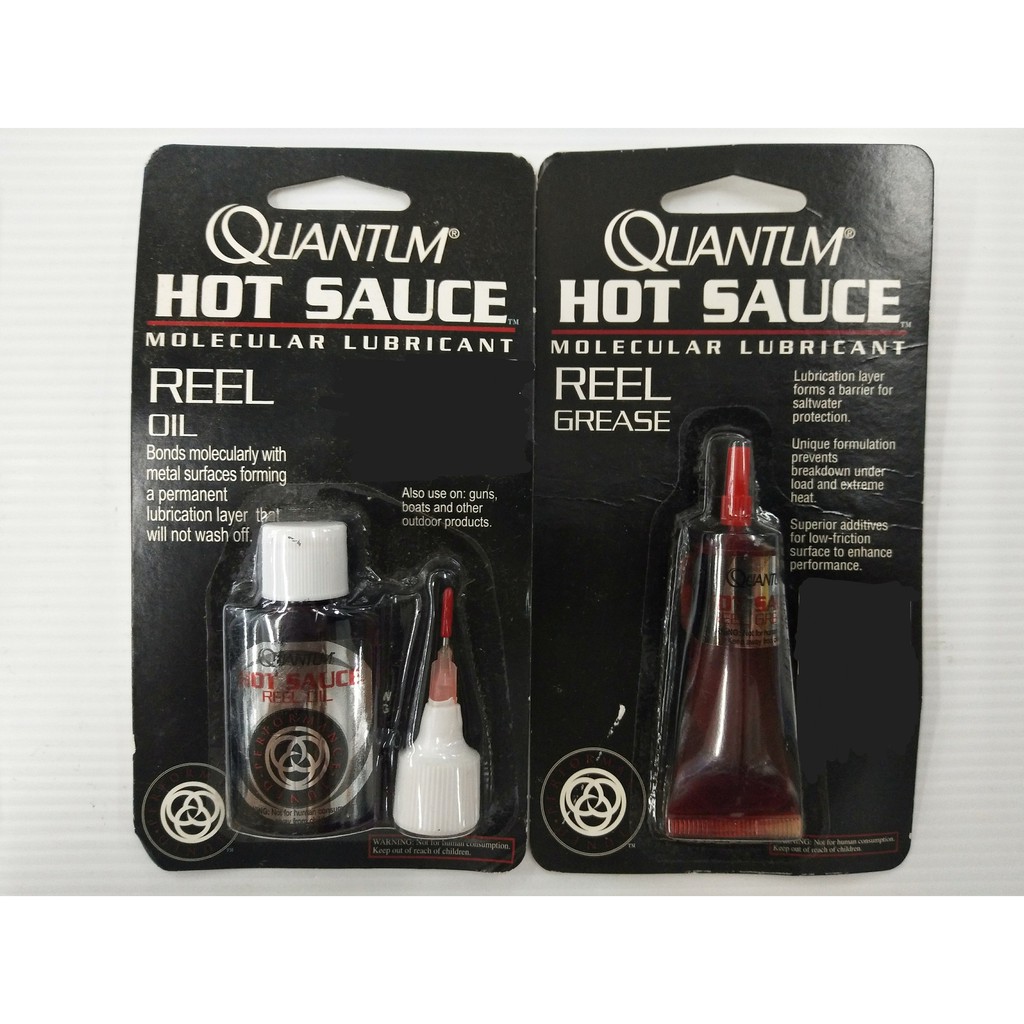 QUANTUM HOT SAUCE REEL OIL AND REEL GREASE Shopee Malaysia