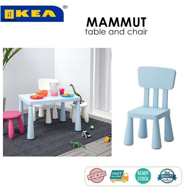 IKEA MAMMUT children chair kerusi meja belajar budak  