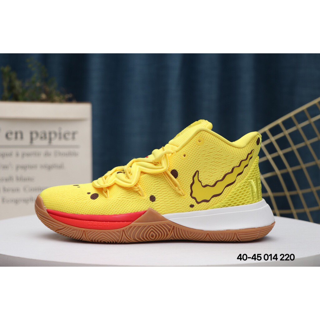 KYRIE 5 x SpongeBob CJ6950 800 Take another picture butler