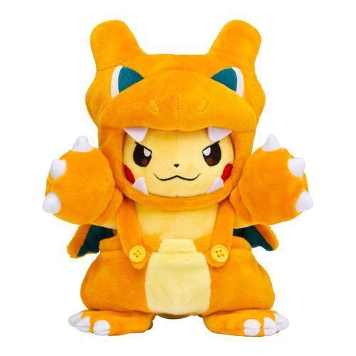 pikachu charizard plush