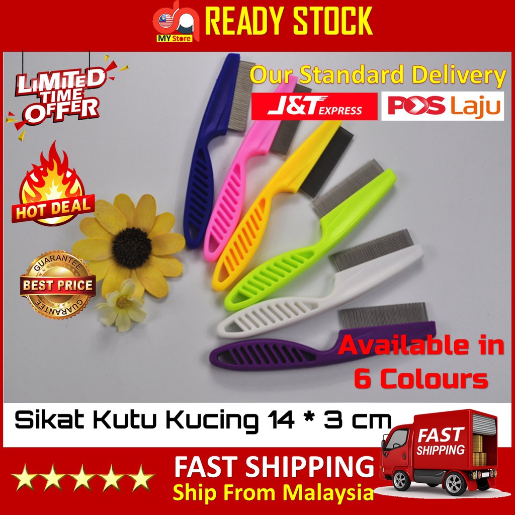 Buy Small Flea Comb Cat Pet Sikat Kutu Kucing / Sikat Kutu Anjing 