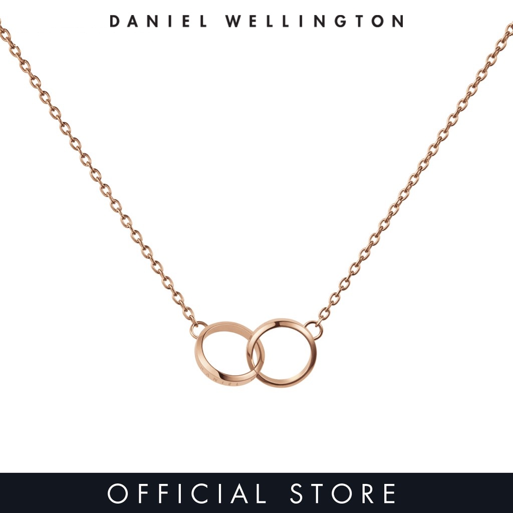 Daniel Wellington Elan Unity Necklace Rose gold - Necklace for women and men - Jewelry collection - Unisex