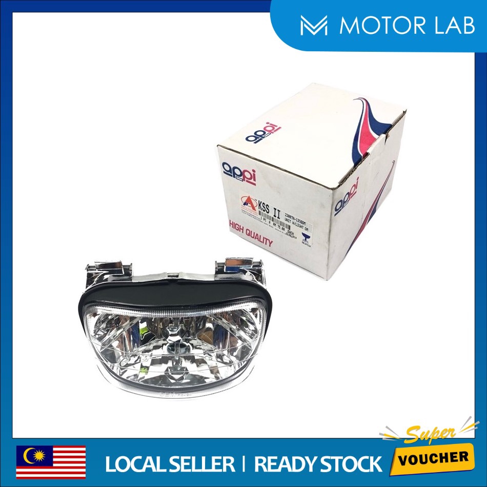 MODENAS KRISS2 KRISS 110 2 KRISS2 HEAD LAMP HEAD LIGHT LAMPU DEPAN