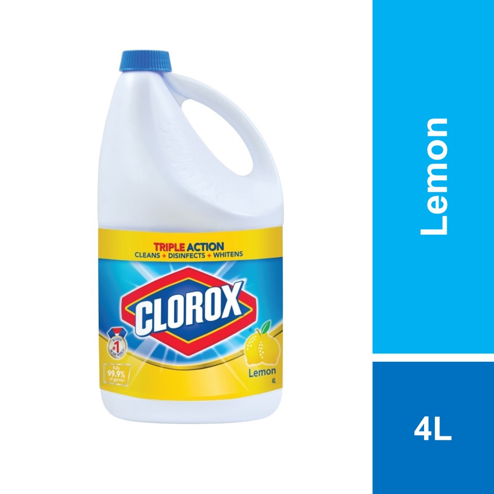 Clorox Bleach Lemon 4l Shopee Malaysia