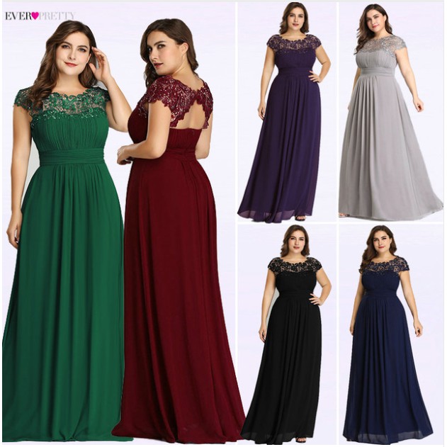 plus size formal dinner dresses