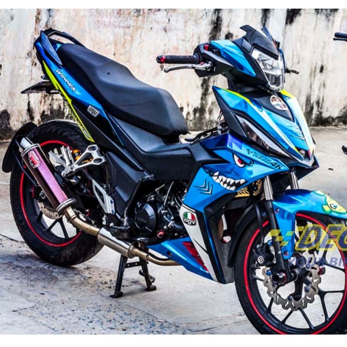 Sticker Stripe Motor Rs 150 V1 V2 Shark Shopee Malaysia
