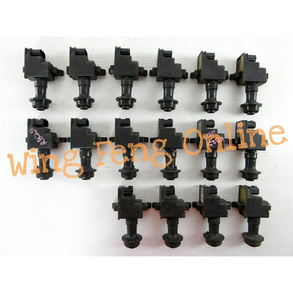 Nissan Skyline RB25 RB25DE RB25DET NEO Ignition Coil Spark Plug HANSHIN MCP1330 MCP1340 MCP