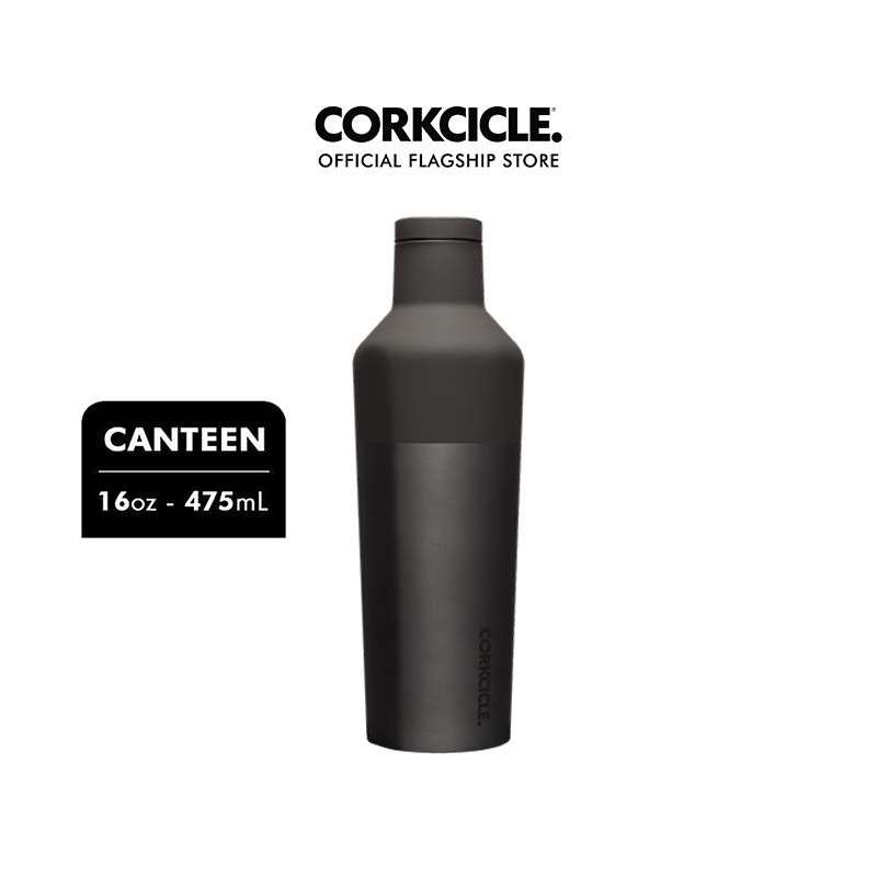 Corkcicle Canteen Colour Block Collection Shadow Grey (16oz / 475ml