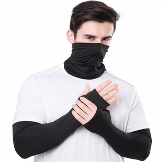 UV Protect Arm Sleeves Hand Socks Motor Sarung Lengan Lelaki Motorcycle Motosikal Bike Arm Sleeve Cover