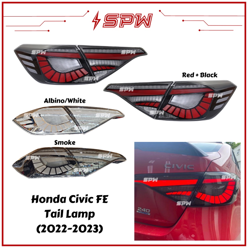 Honda Civic Tail Lamp Tail Light FE (20222023) Taillamp Taillight LED