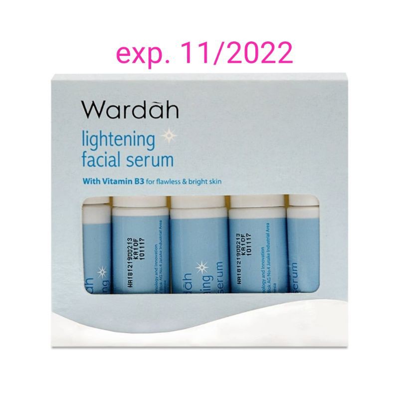 Wardah Lightening Facial Serum 5x5ml | Shopee Malaysia