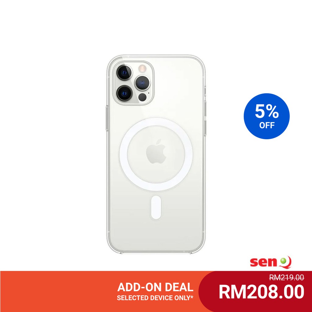 Apple Iphone 12 Pro Max Clear Case With Magsafe Free Shipping Shopee Malaysia