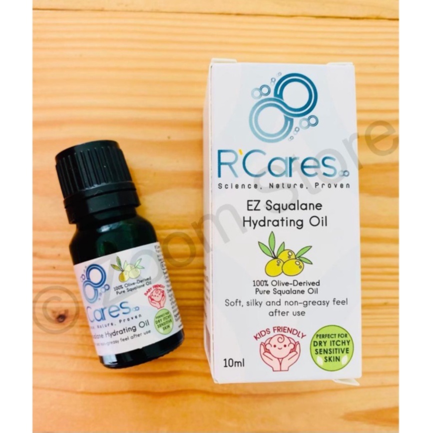 Remdii R'cares Squalane Hydrating Oil 10ml Eczema Dry Sensitive Skin